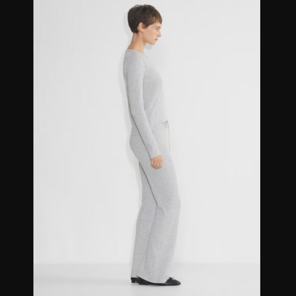 Aritzia Sunday Best Baby Waffle Rory Henley Long Sleeve Button Crewneck $35.00 - Picture 3 of 14